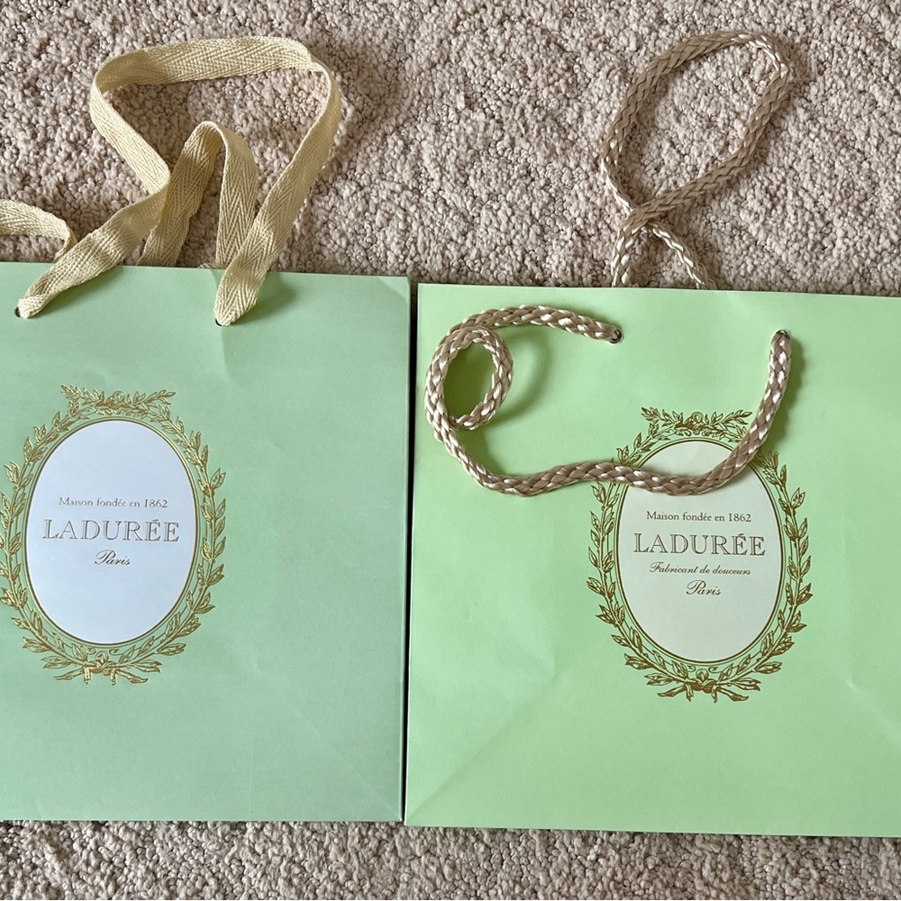 Ladurée Green Gift Bags